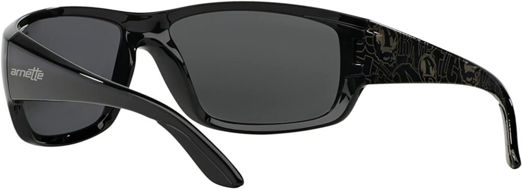 Arnette An4166 Cheat Sheet Black 63mm Sunglasses - Back View 1