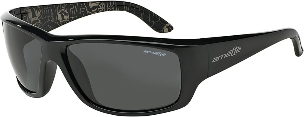 Arnette An4166 Cheat Sheet Black 63mm Sunglasses - Side View