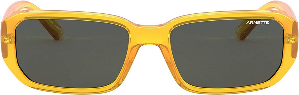 Arnette Gringo Yellow 55mm Sunglasses - Front View