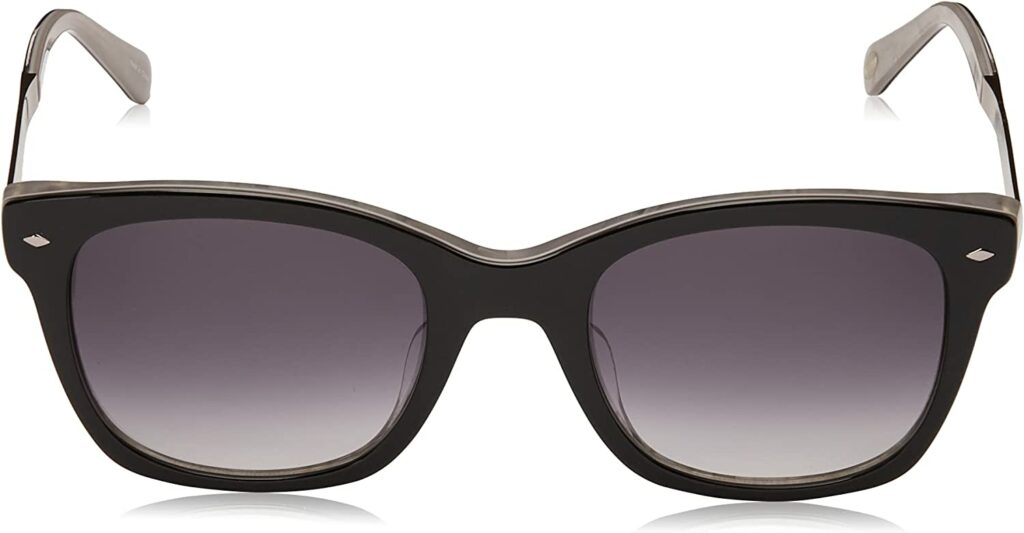Fossil Fos 2086/S Black 51mm Sunglasses - Front View