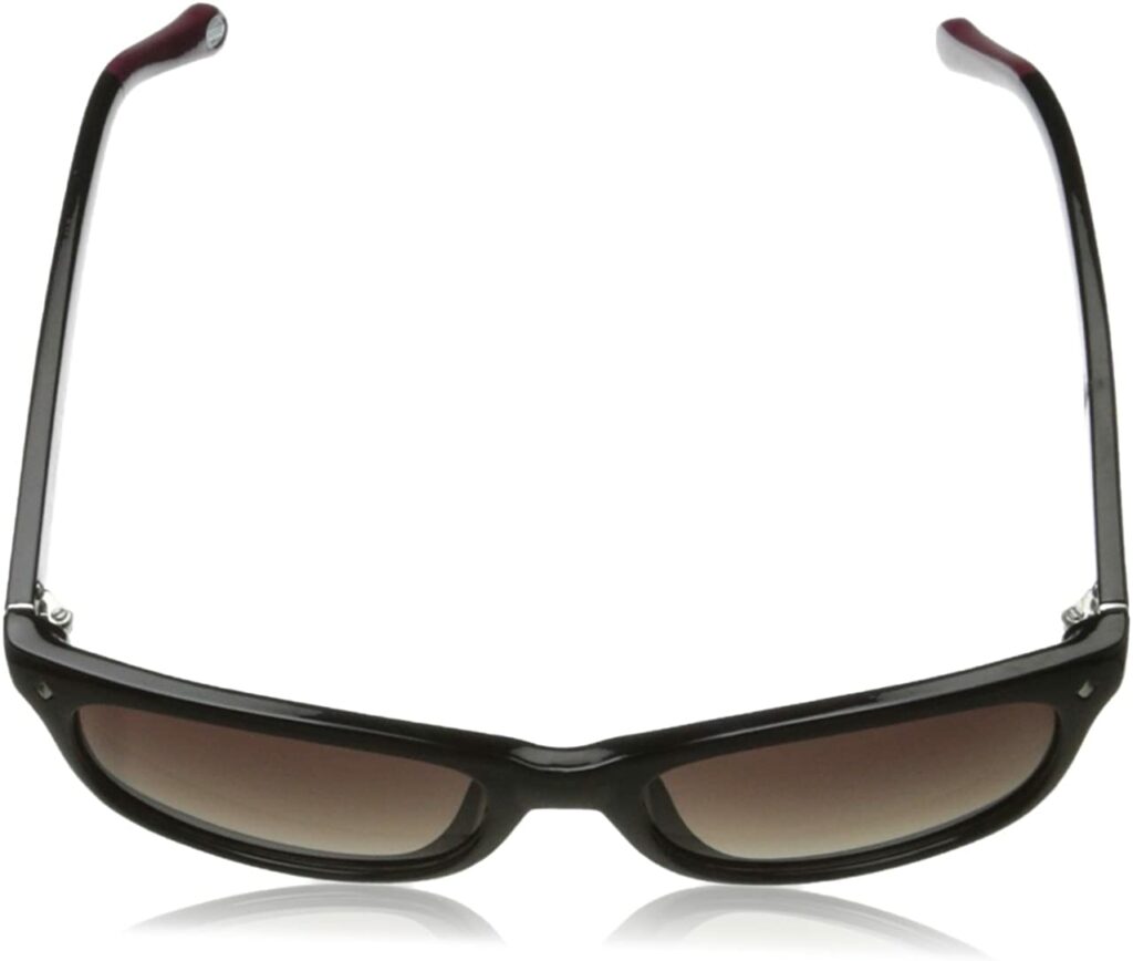 Fossil Women's FOS3006s Black 55mm Sunglasses - Top View