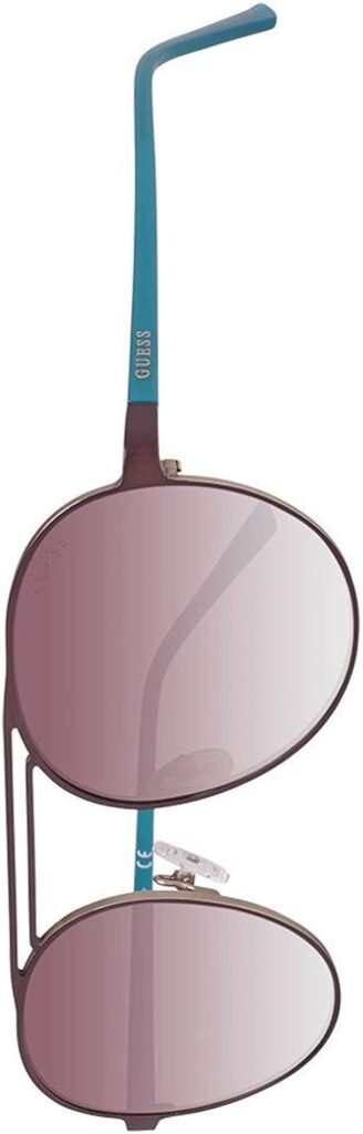 Guess Gu3028 Brown 55mm Sunglasses - Side View 3