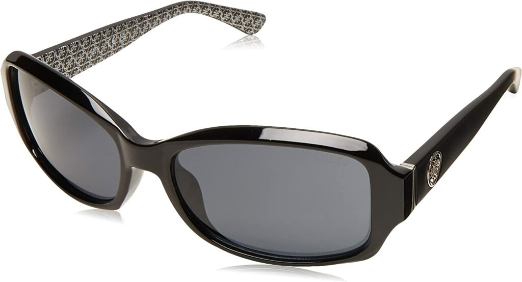 Guess Gu7410 Black 55mm Sunglasses - Side View