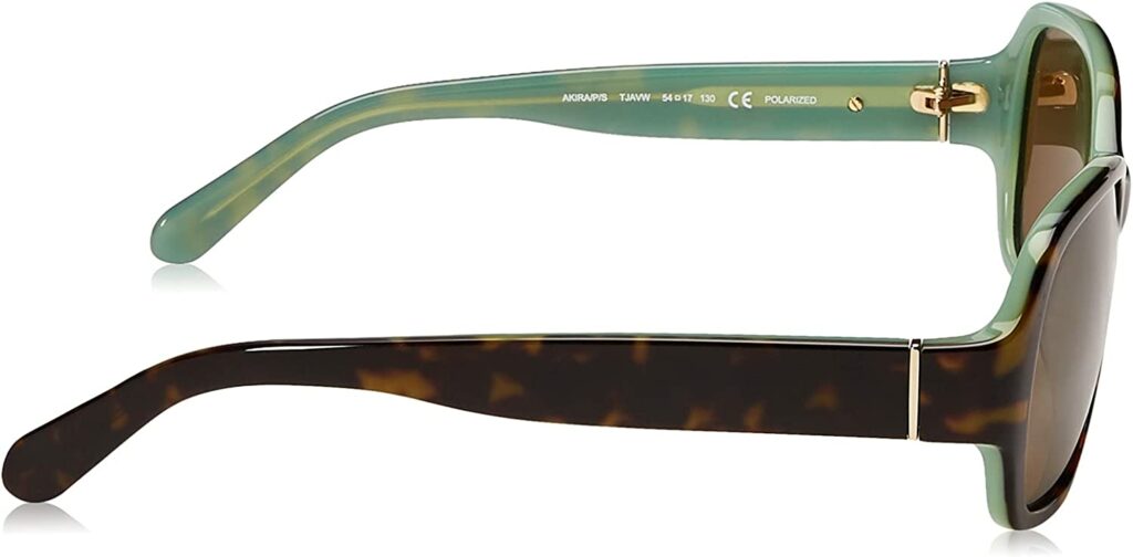 Kate Spade Akira Brown 54mm Sunglasses - Arm