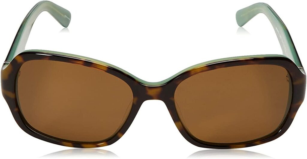 Kate Spade Akira Brown 54mm Sunglasses - Front View