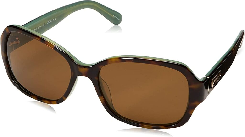 Kate Spade Akira Brown 54mm Sunglasses - Side View