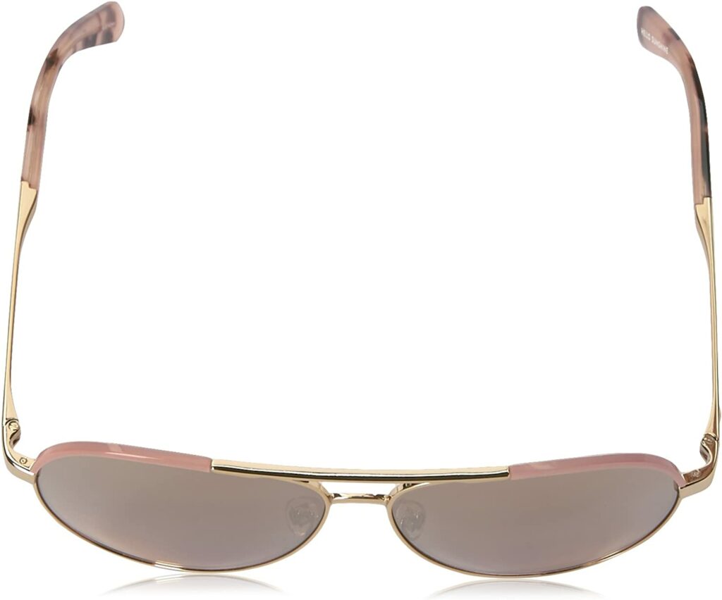 Kate Spade Amarissa Pink 59mm Sunglasses - Top View