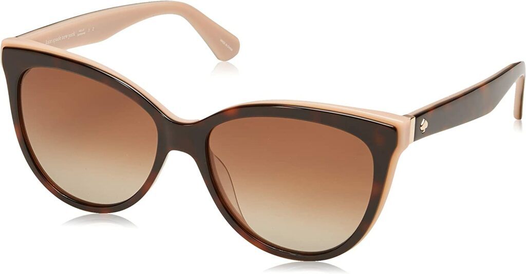 Kate Spade Daesha Brown 56mm Sunglasses - Side View