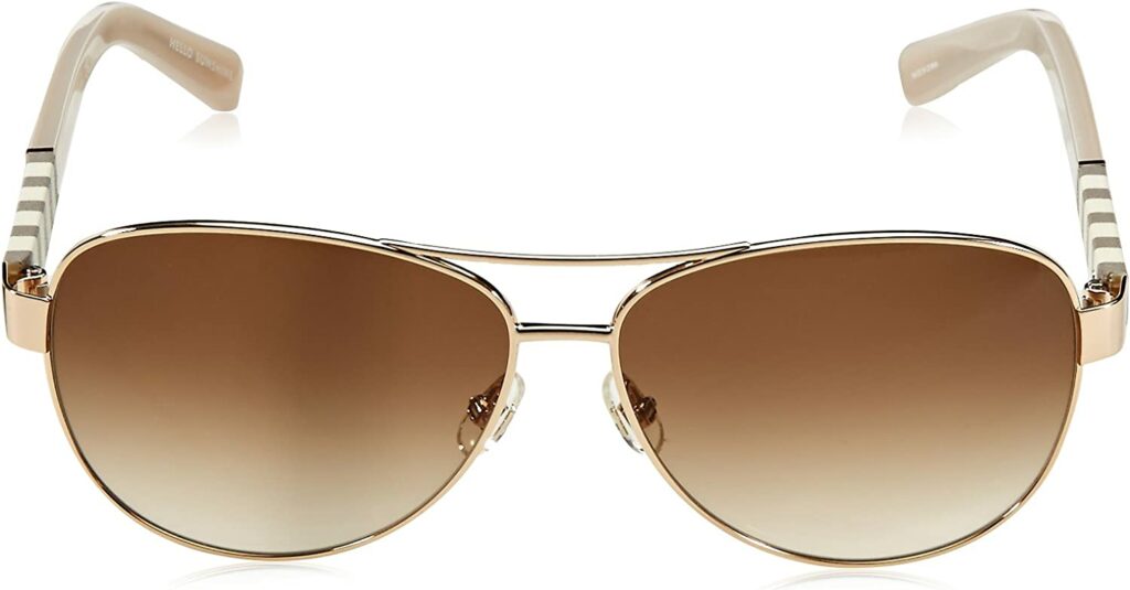 Kate Spade Dalia Brown 58mm Sunglasses - Front View