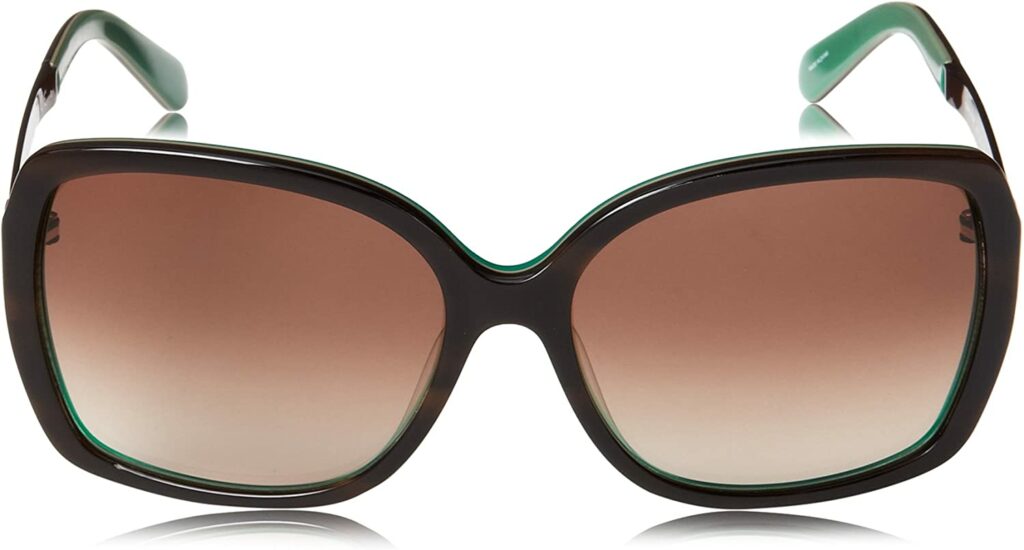 Kate Spade Darilynn Brown 58mm Sunglasses - Front View