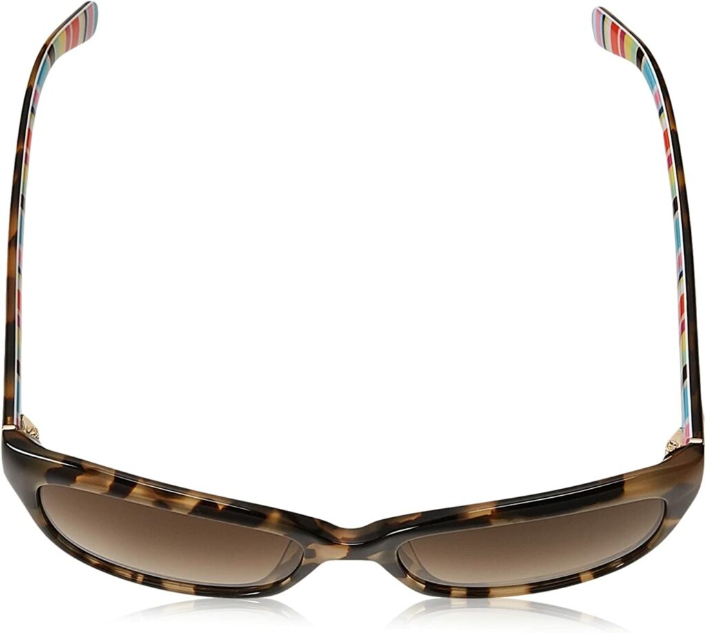 Kate Spade Johanna Brown 53mm Sunglasses - Top View