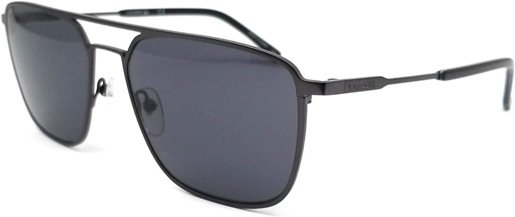 Lacoste L194S Black 57mm Sunglasses - Side View