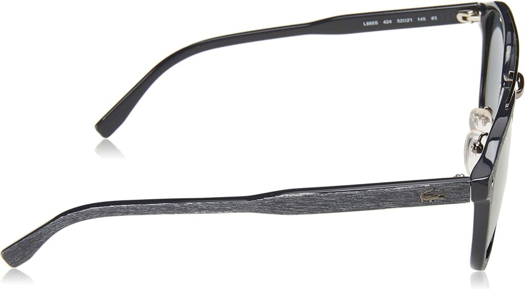 Lacoste L885s Blue 52mm Sunglasses - Arm
