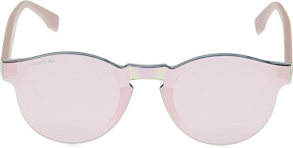 Lacoste L903s Shield Pink 58mm Sunglasses - Front View