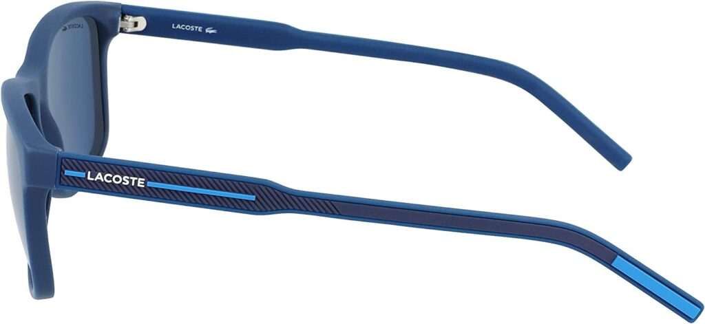 Lacoste L931s Blue 56mm Sunglasses - Arm