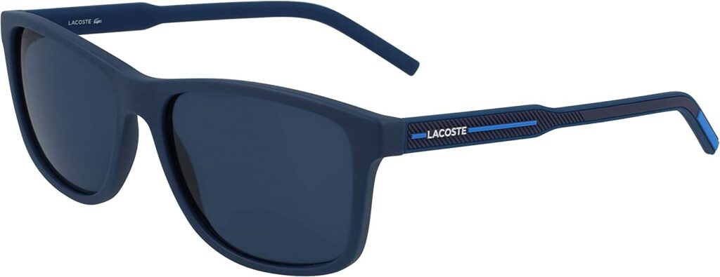 Lacoste L931s Blue 56mm Sunglasses - Side View