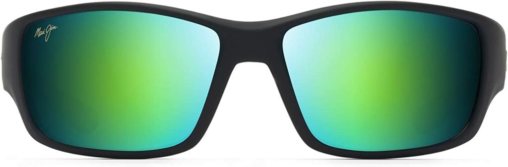 Maui Jim Local Kine Polarised Green 61mm Sunglasses - Front View