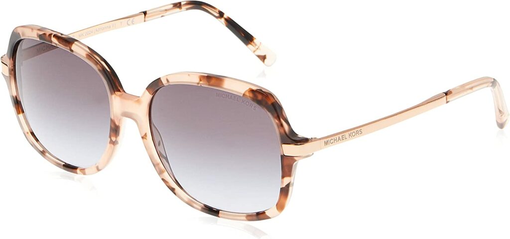 Michael Kors 0MK2024 Brown 57mm Sunglasses - Side View
