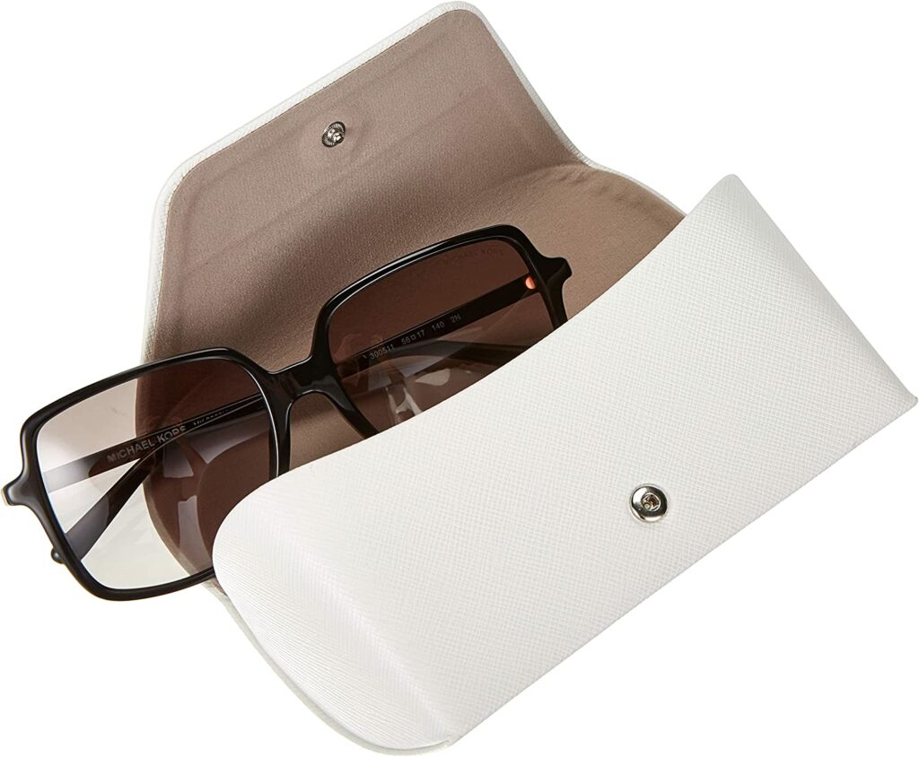 Michael Kors Round Fashion Black 56mm Sunglasses - Case 1