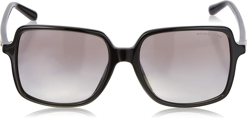 Michael Kors Round Fashion Black 56mm Sunglasses - Front View