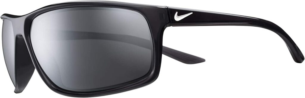 Nike Adrenaline Black 66mm Sunglasses - Side View