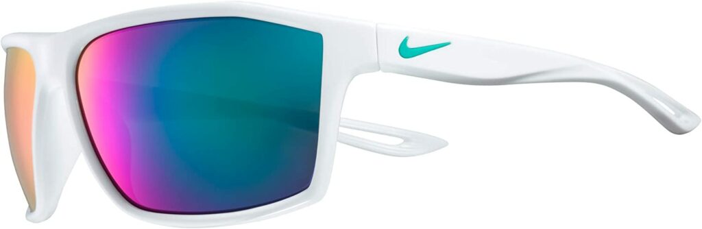 Nike Legend White 60mm Sunglasses - Side View