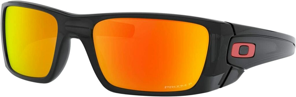 Oakley Fuel Cell Orange 60mm Sunglasses - Side View