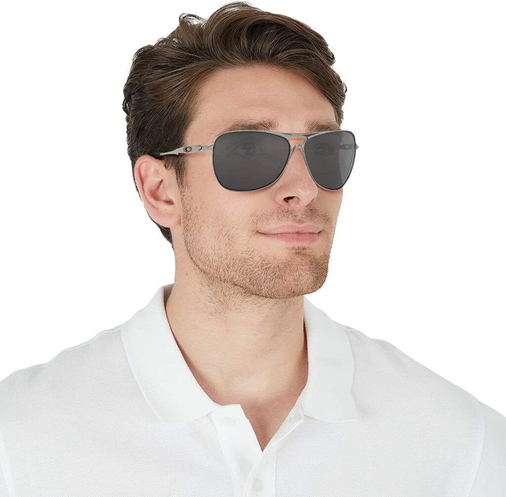 Oakley Oo4060 Crosshair Grey 61mm Sunglasses - When Worn