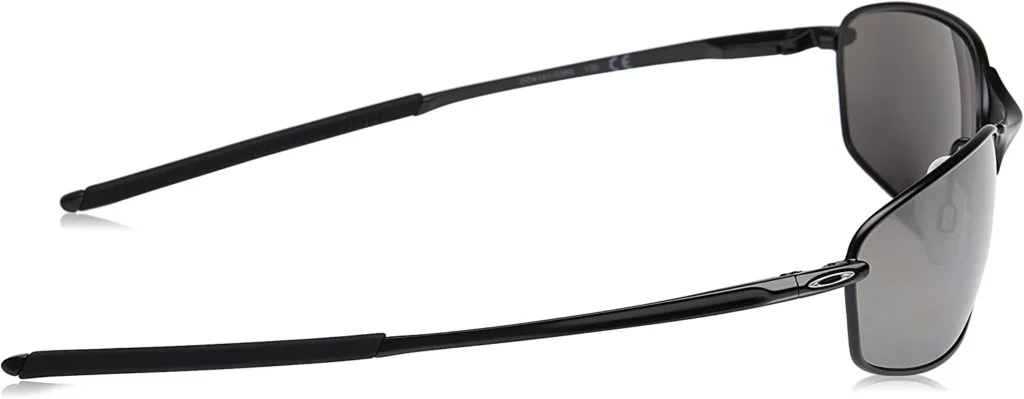 Oakley Whisker Black 60mm Sunglasses - Arm
