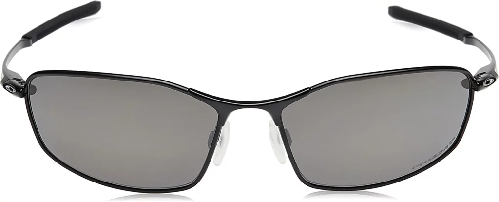 Oakley Whisker Black 60mm Sunglasses - Front View