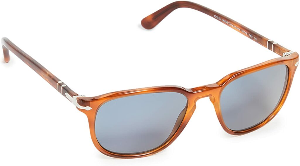 Persol PO3059S Brown 52mm Sunglasses - Side View