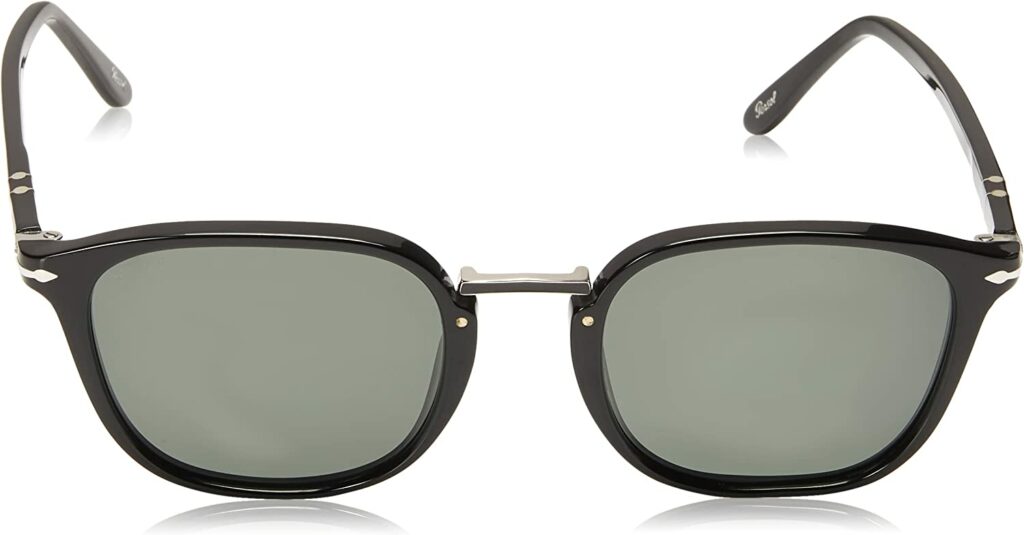 Persol PO3186S Black 51mm Sunglasses - Front View