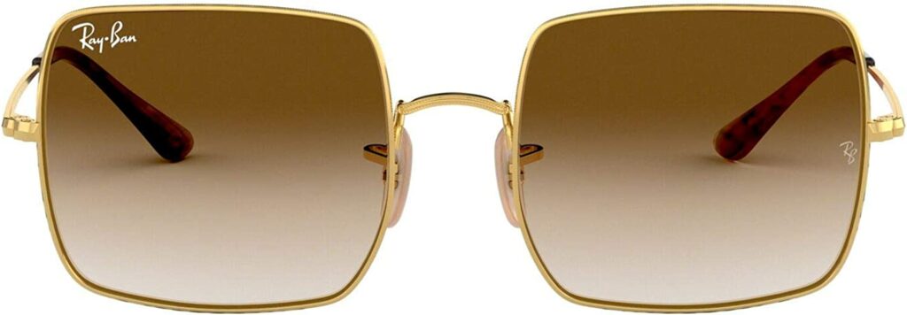 Ray-Ban Rb1971 Gold 54mm Sunglasses - Front View