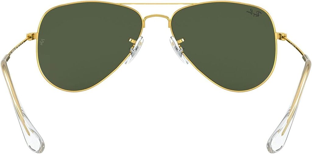 Ray-Ban Rb3044 Aviator Small Metal Gold 52mm Sunglasses - Back View 3