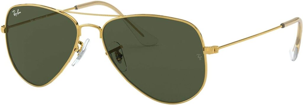 Ray-Ban Rb3044 Aviator Small Metal Gold 52mm Sunglasses - Side View 1