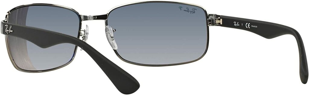 Ray-Ban Rb3478 Blue 60mm Sunglasses - Back View 2