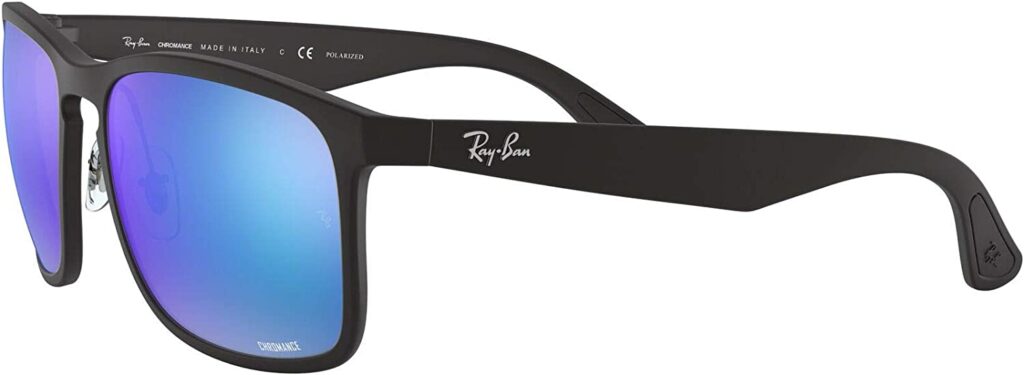 Ray-Ban Rb4264 Chromance Blue 58mm Sunglasses - Side View 2