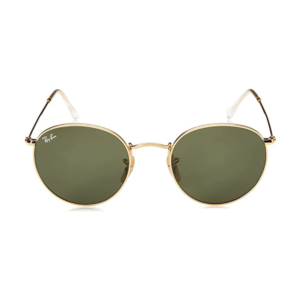 Ray-Ban Round Metal Gold 53mm Sunglasses