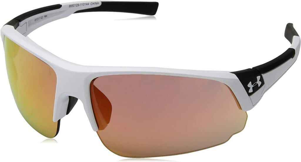 Under Armour Changeup Dual White 71mm Sunglasses - Side View
