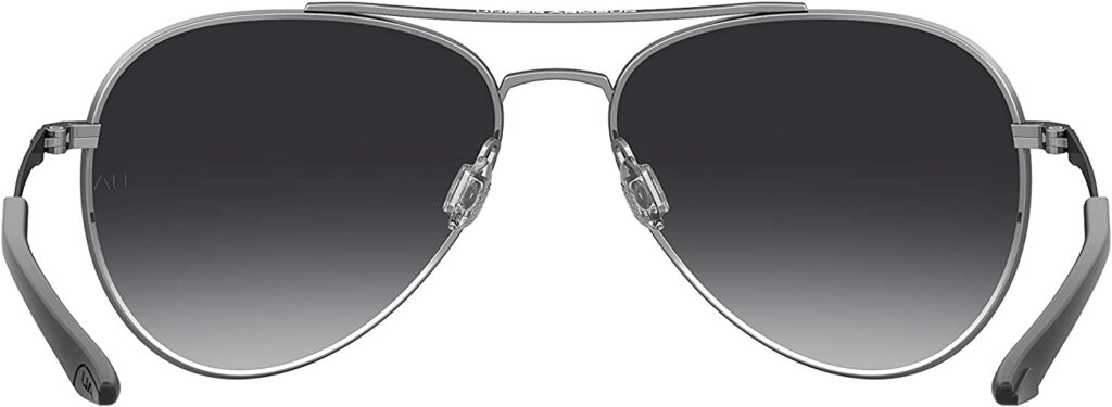 Under Armour UA Instinct Black 59mm Sunglasses - Back View 1