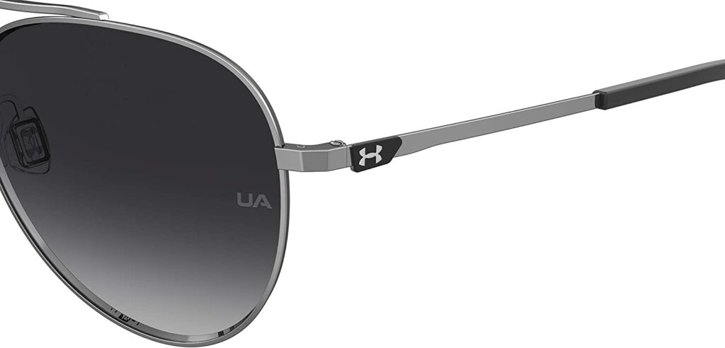 Under Armour UA Instinct Black 59mm Sunglasses - Logo